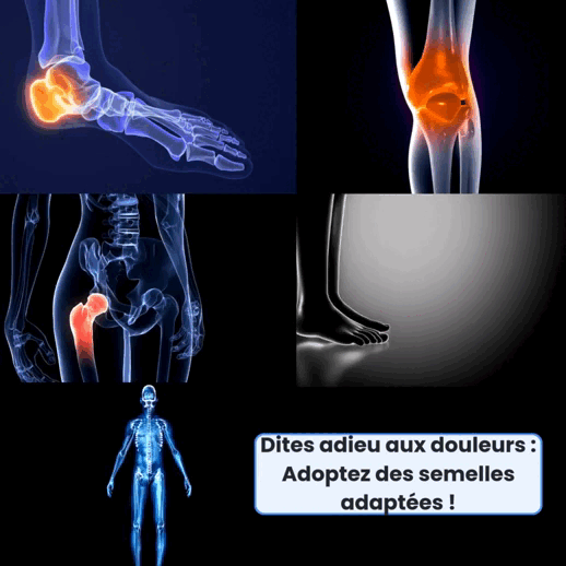 Semelles Orthopédiques FitSole® | Zéro Douleur, 100% Confort
