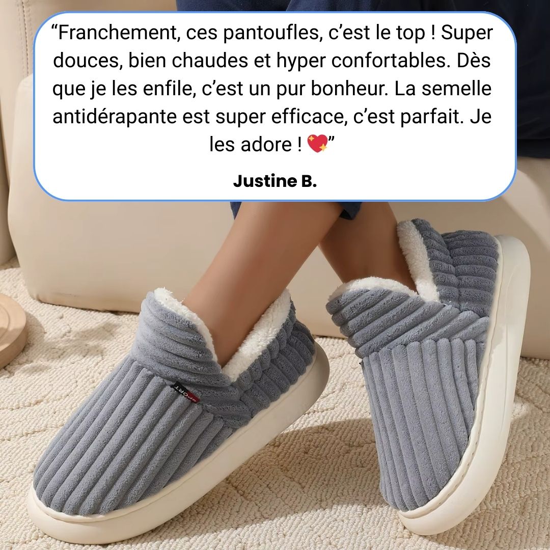 Pantoufles Orthopédiques Unisexes FitSole® | Zéro Douleur, 100% Confort